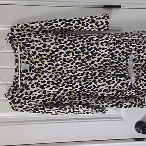5 For 25 Chico's Women's Cheetah Print Top Small